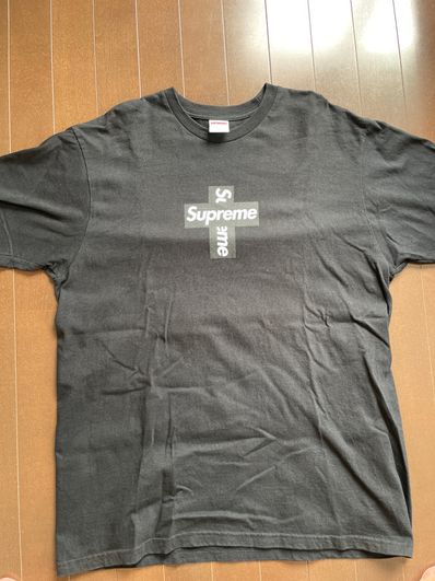 Supreme Cross Box Logo Tee "Black"