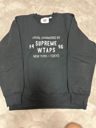 Supreme / WTAPS Crewneck "Black" 21274SPD-CSM03S