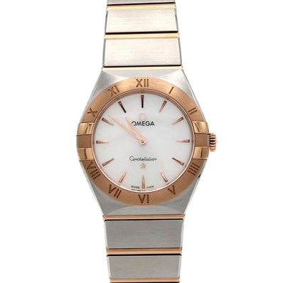 【新品】オメガ コンステレーション PGコンビ 131.20.28.60.05.001 SSxPG クォーツ