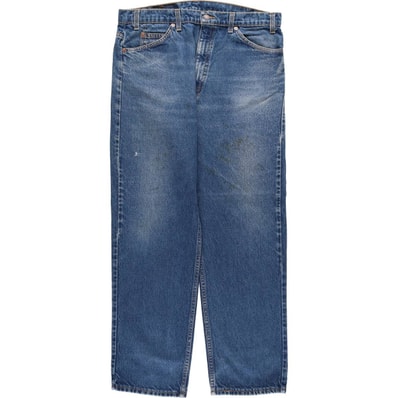 古着 90年代 リーバイス Levi's 505 REGULAR FIT STRAIGHT LEG オレンジタブ テーパードデニムパンツ メンズw36相当 ヴィンテージ/eaa567433