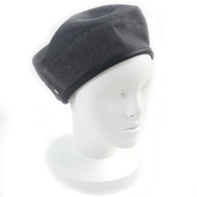 未使用品 エルメス
ベレー帽 サントノーレ グレー レディース 58