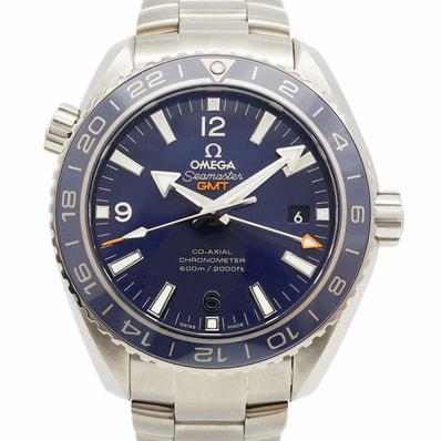 ★SALE【6wcd0308】オメガ シーマスター 232.90.44.22.03.001 ネイビー文字盤【中古】腕時計 メンズ