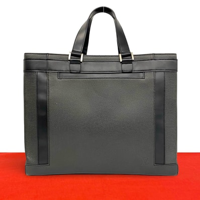 LOUIS VUITTON ルイヴィトン カスベック PM タイガ レザー ビジネスバッグ ブラック
78536