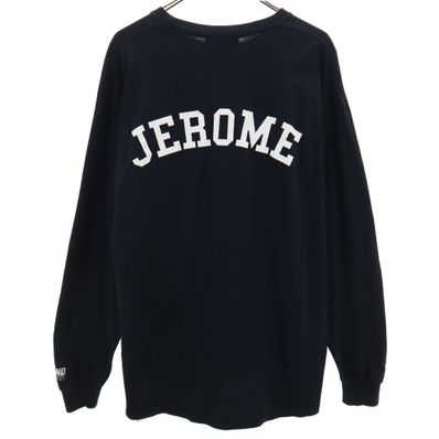 WIND AND SEA ウィンダンシー バックプリント JEROME 長袖 Tシャツ XL ブラック ロンT