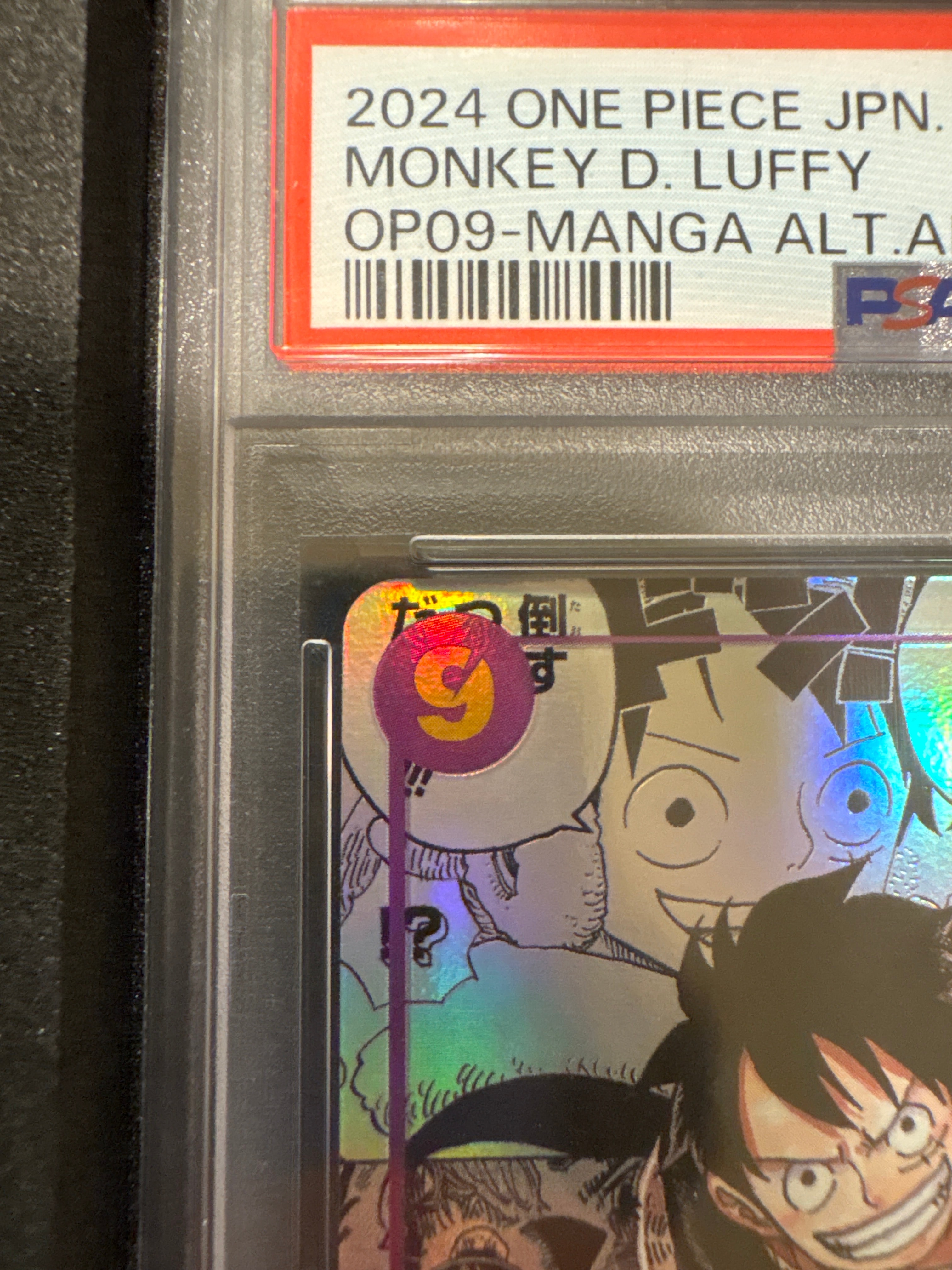 PSA 10]Monkey.D.Luffy SEC-SP [OP09-119](Booster Pack 