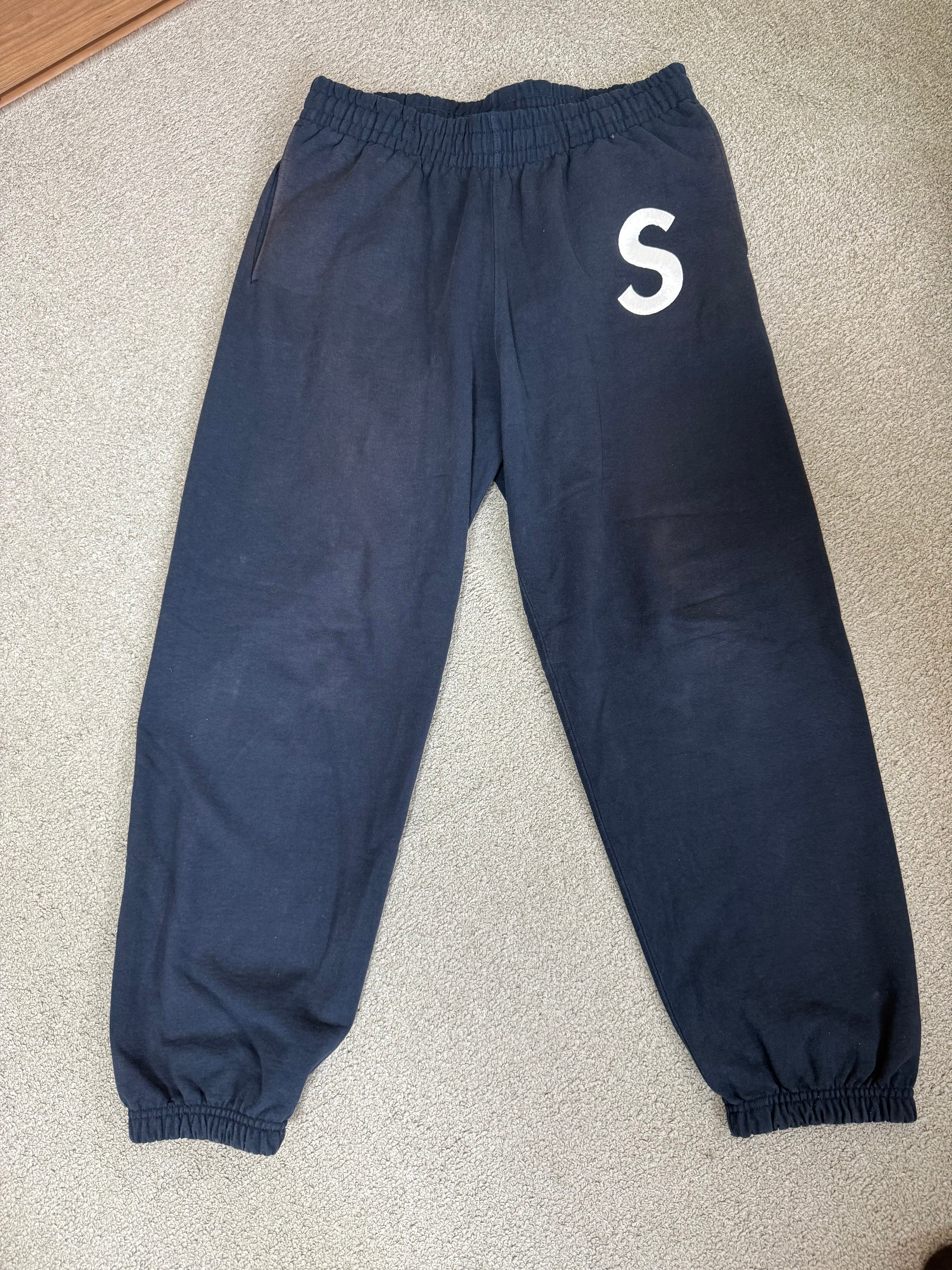 Supreme S Logo Sweatpant (25FW) "Navy"