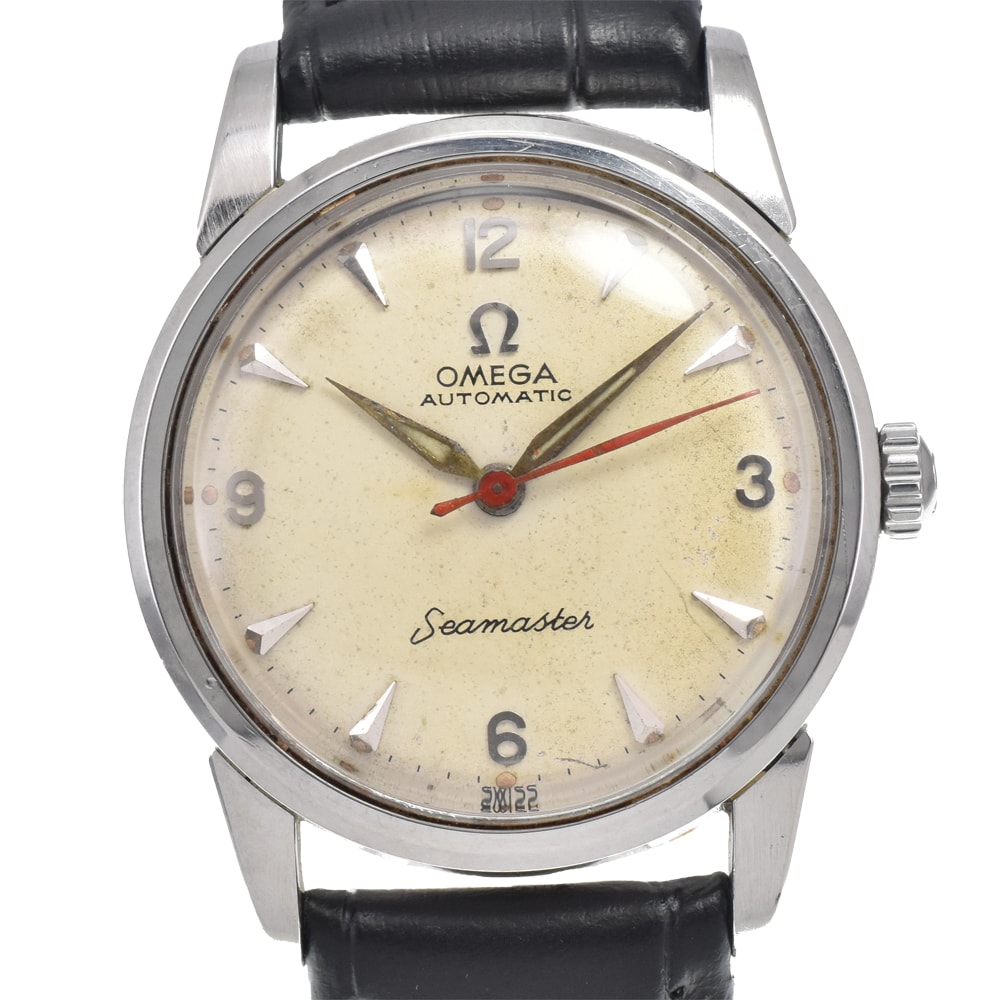 オメガ OMEGA 2991-1-SC ヴィンテージ シーマスター Cal.570 シルバー 自動巻き メンズ 腕時計 Y#146322