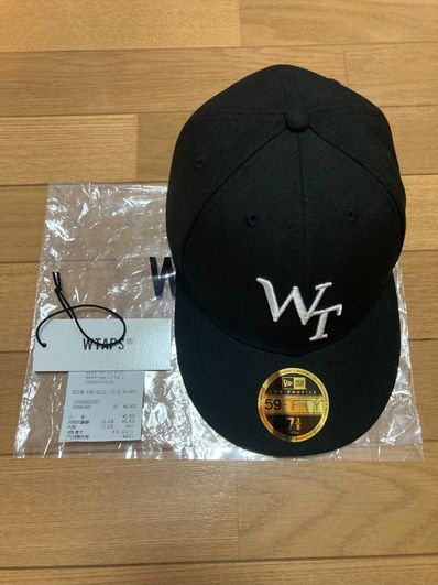 Wtaps x NEWERA 59FIFTY LOW PROFILE / CAP / POLY. TWILL. "Black" 221NENED-HT01