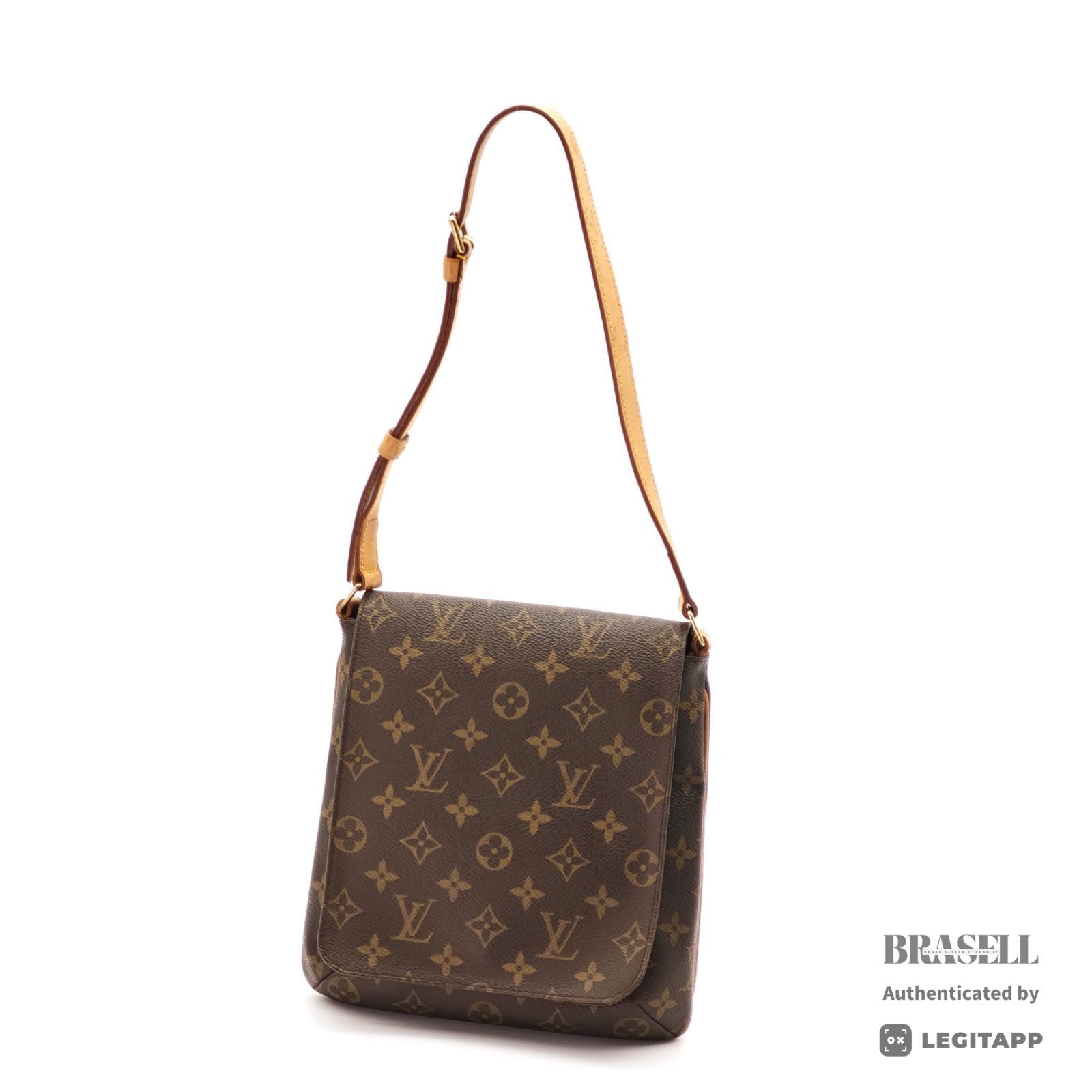 LOUIS VUITTON ルイ・ヴィトン ミュゼットサルサ Monogram ミュゼットサルサ M51258 LM0091 ショルダーバッグ Monogram Canvas Brown レディース