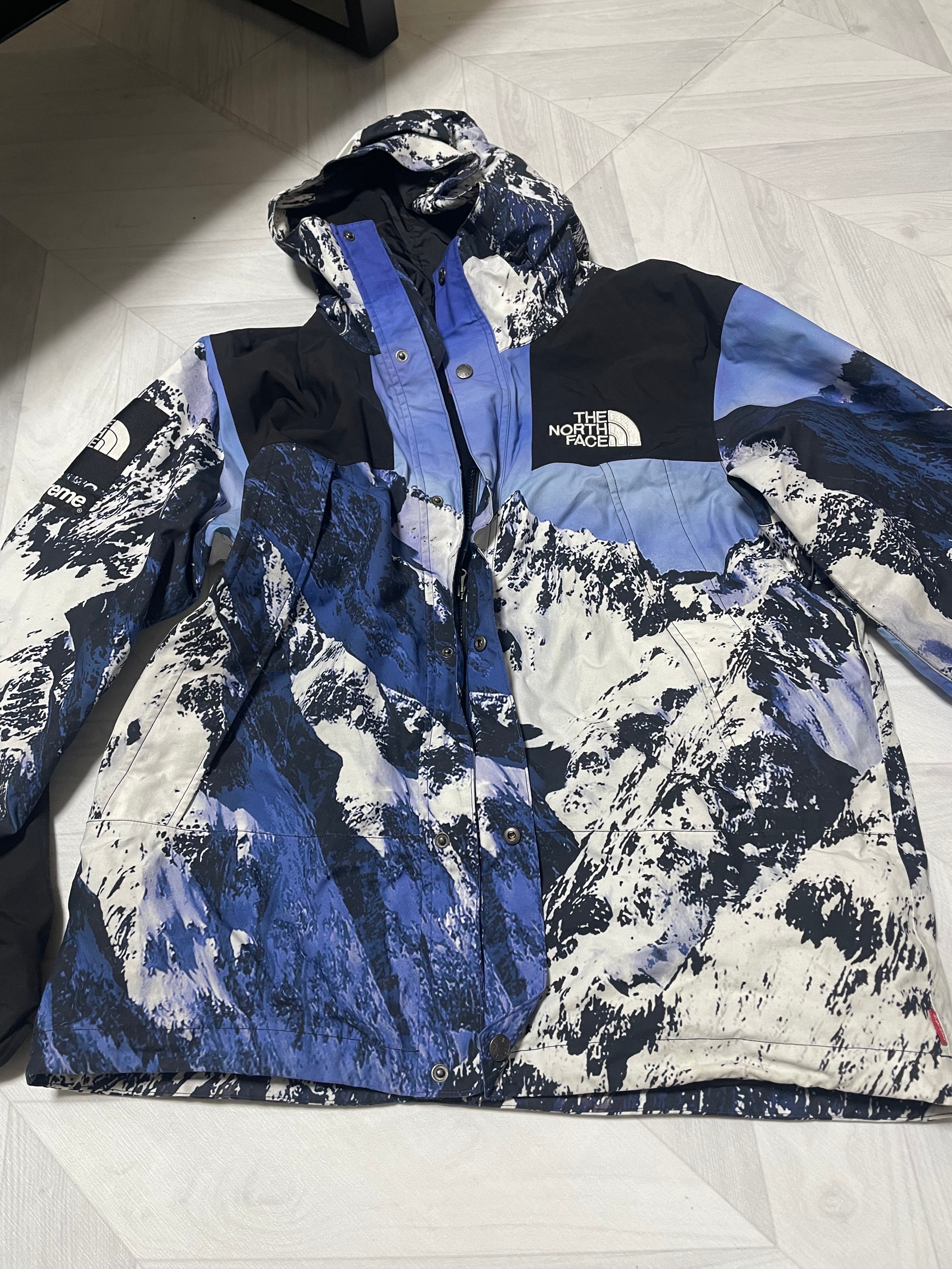 Supreme x The North Face Mountain Parka "Blue"