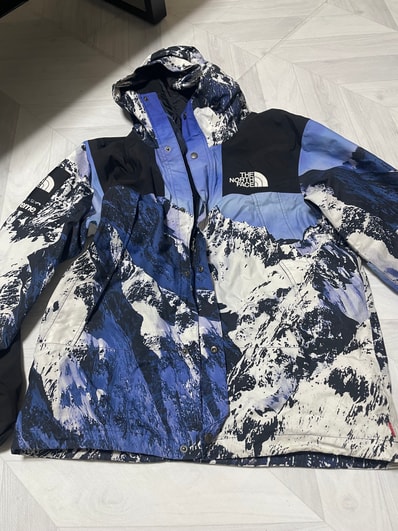 Supreme x The North Face Mountain Parka "Blue"