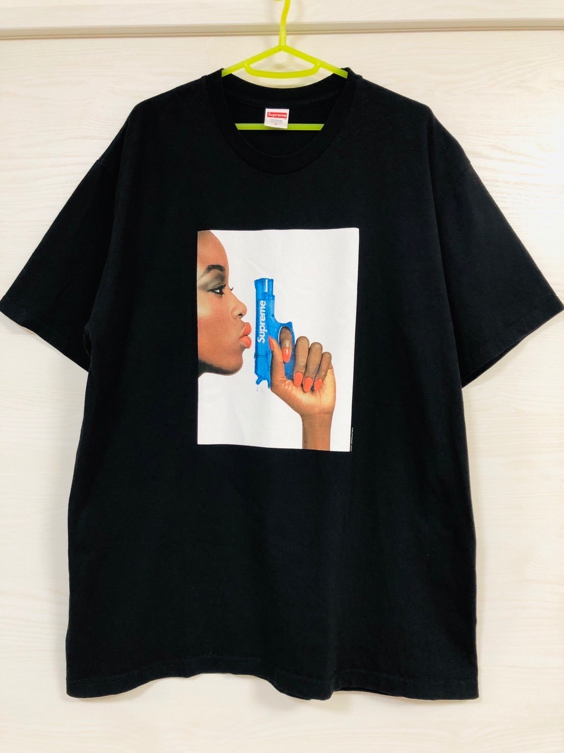Supreme Water Pistol Tee "Black"