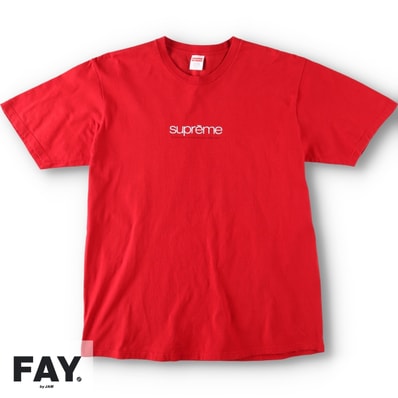 古着 シュプリーム Supreme 半袖 ロゴTシャツ USA製 メンズL相当/yaa000091