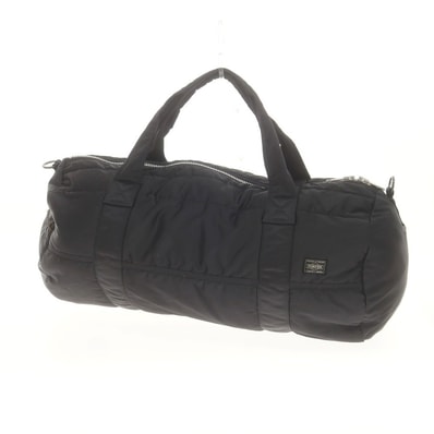 【中古】ポーター PORTER タンカー ナイロン ボストンバッグ ブラック【WxH29.5xD29】【メンズ】