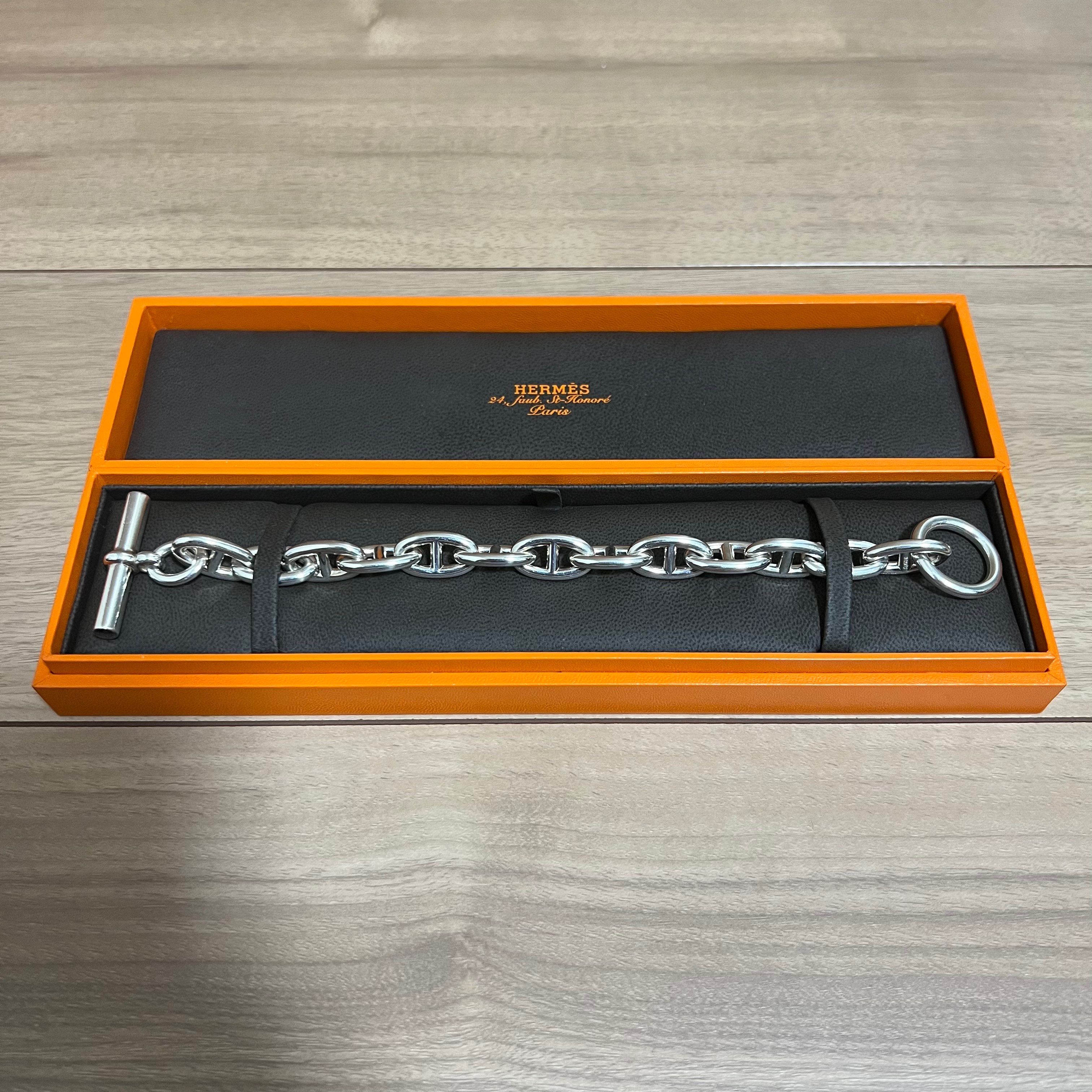 Hermes Chaine D'ancre GM Bracelet "Silver"