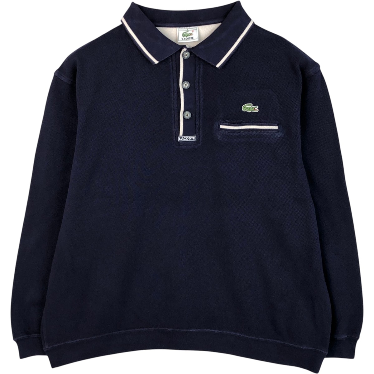 古着 ラコステ LACOSTE 長袖 ポロシャツ 6 メンズXL相当/eaa619128
