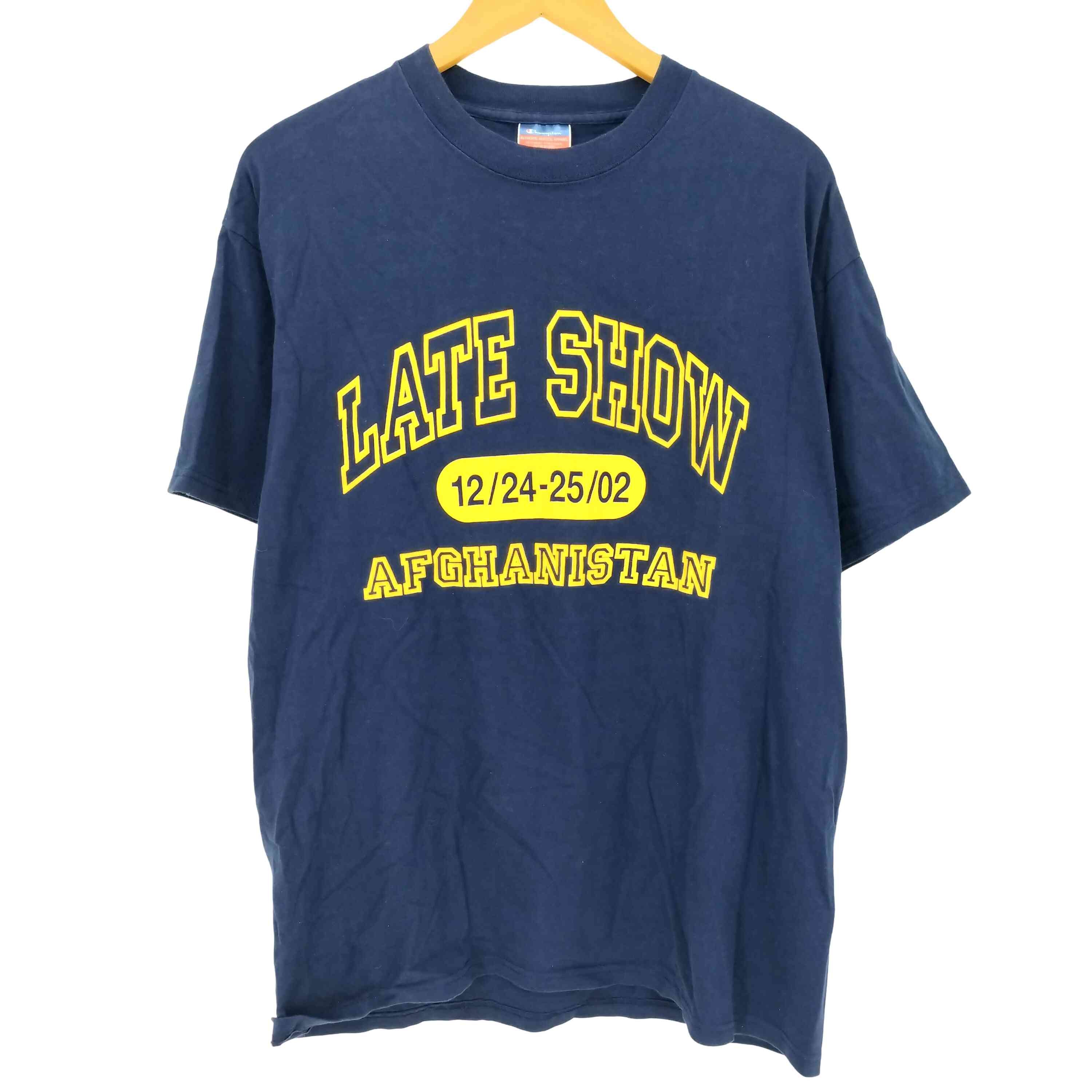 AUTHENTIC ATHLETIC APPAREL LATESHOW AFGHANISTAN  3段 カプセルプリント クルーネック S/S Tシャツ【1143202511956】