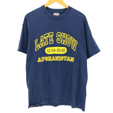 AUTHENTIC ATHLETIC APPAREL LATESHOW AFGHANISTAN 3段 カプセルプリント クルーネック S/S Tシャツ【1143202511956】