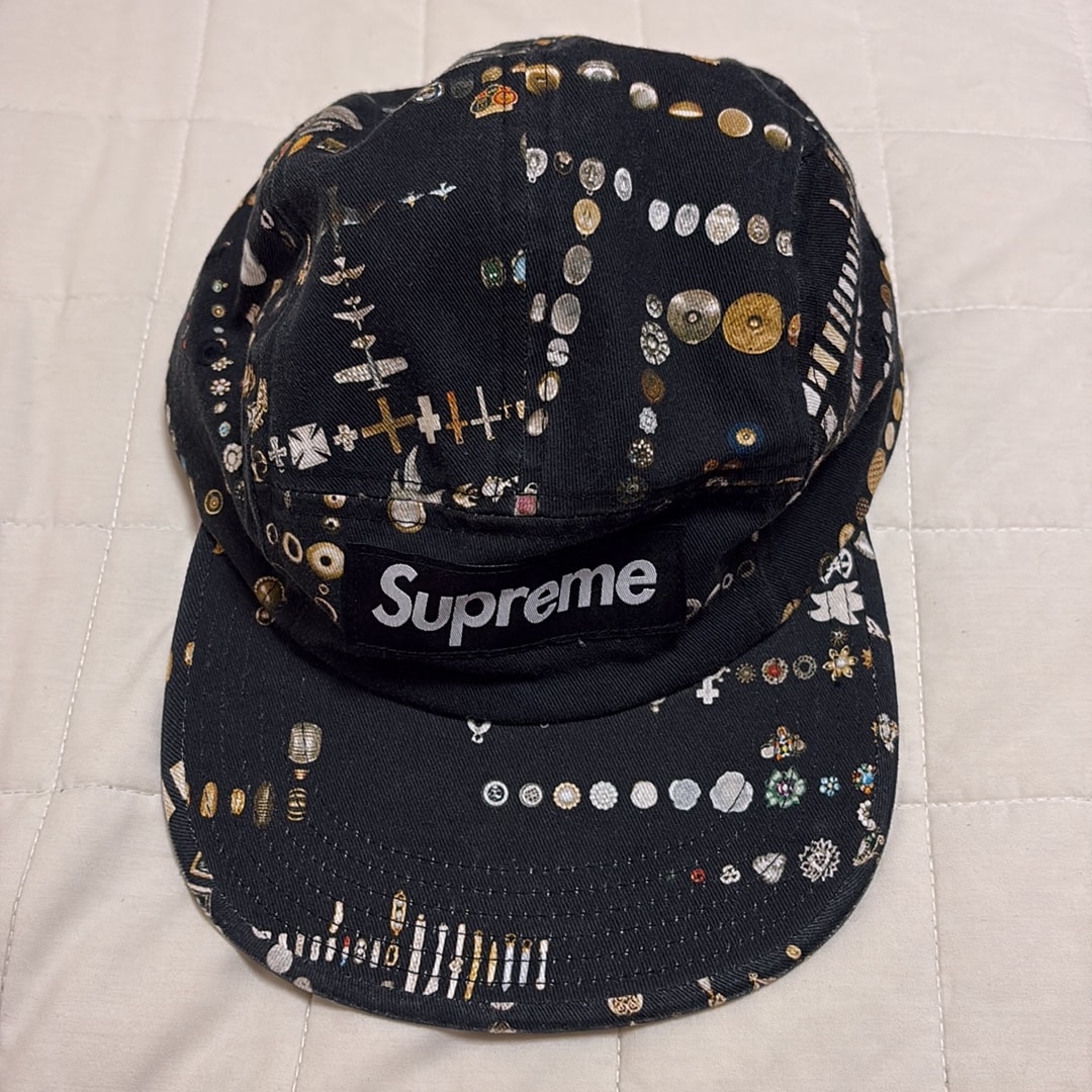 Supreme x Mike Kelley Camp Cap "Black"