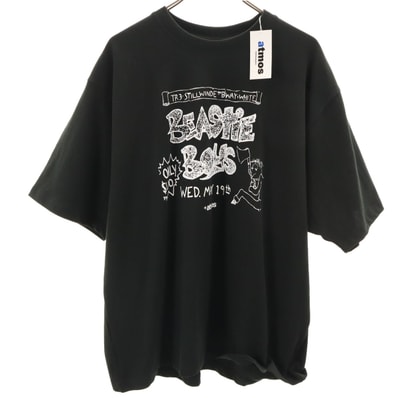 未使用 atmos アトモス BEASTIE BOYS ビースティボーイズ コラボ 半袖 Tシャツ XL ブラック