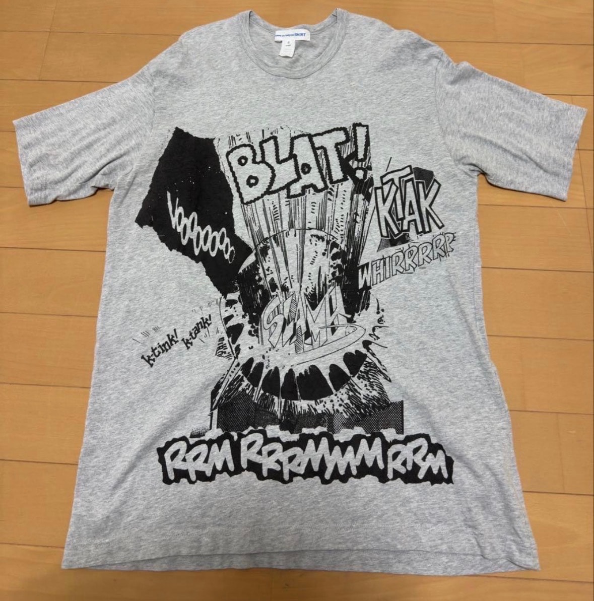 コムデギャルソン2022ビッグサイズXL グラフィックプリント