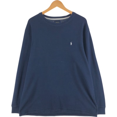 古着 ラルフローレン Ralph Lauren POLO RALPH LAUREN SLEEPWEAR サーマルロンT ワッフル メンズXXL相当/eaa556934
