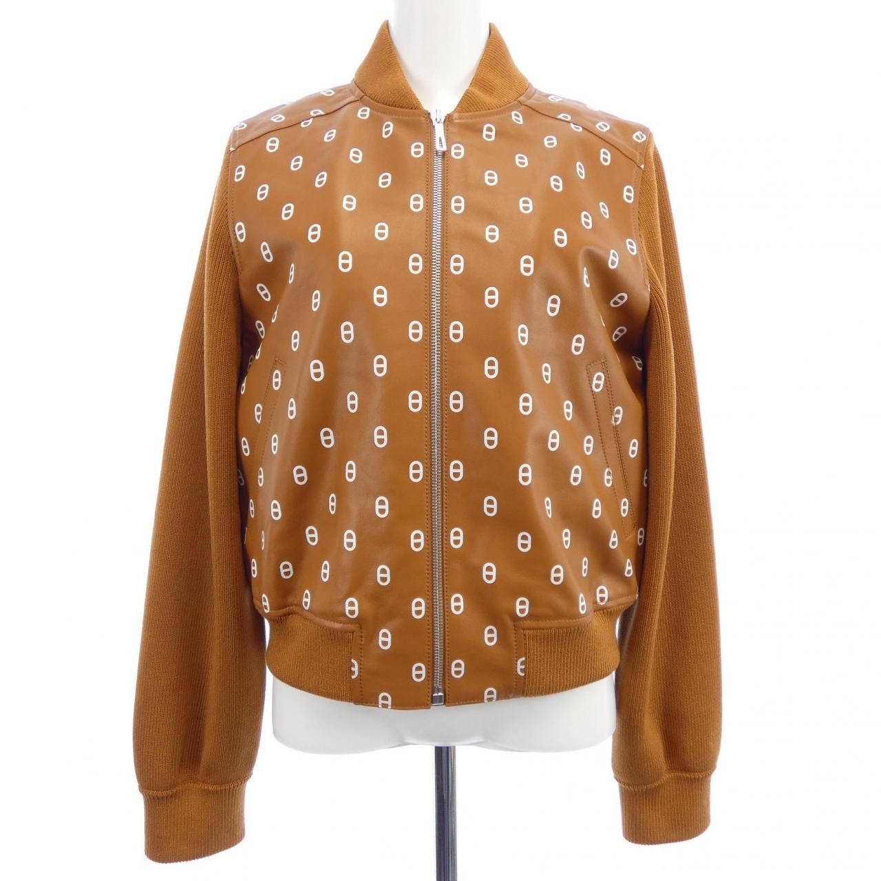 エルメス HERMES CHAINE D'ANCRE 4E1229DT レザージャケット