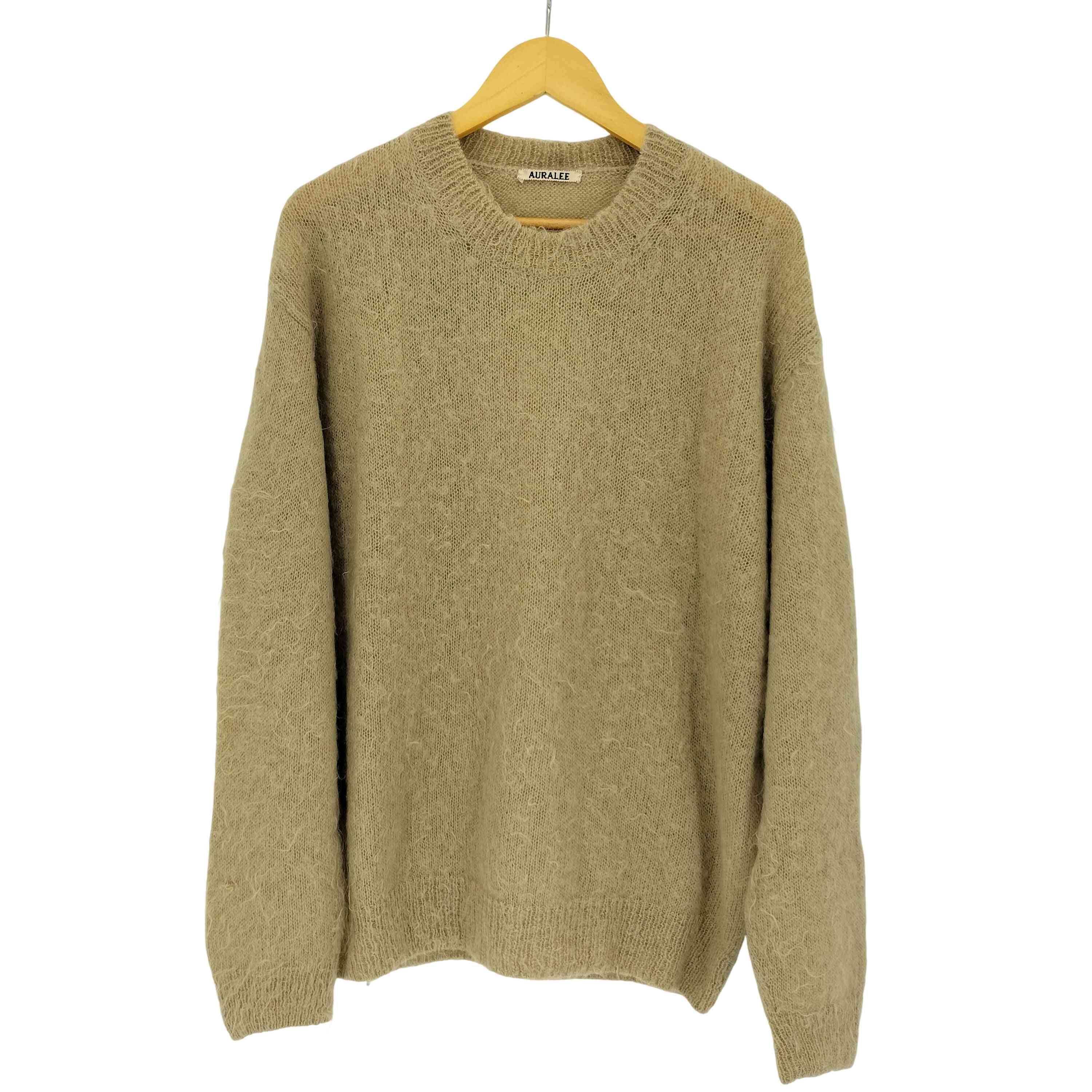 21aw BRUSHED SUPER KID MOHAIR KNIT P/O【1142329508931】
