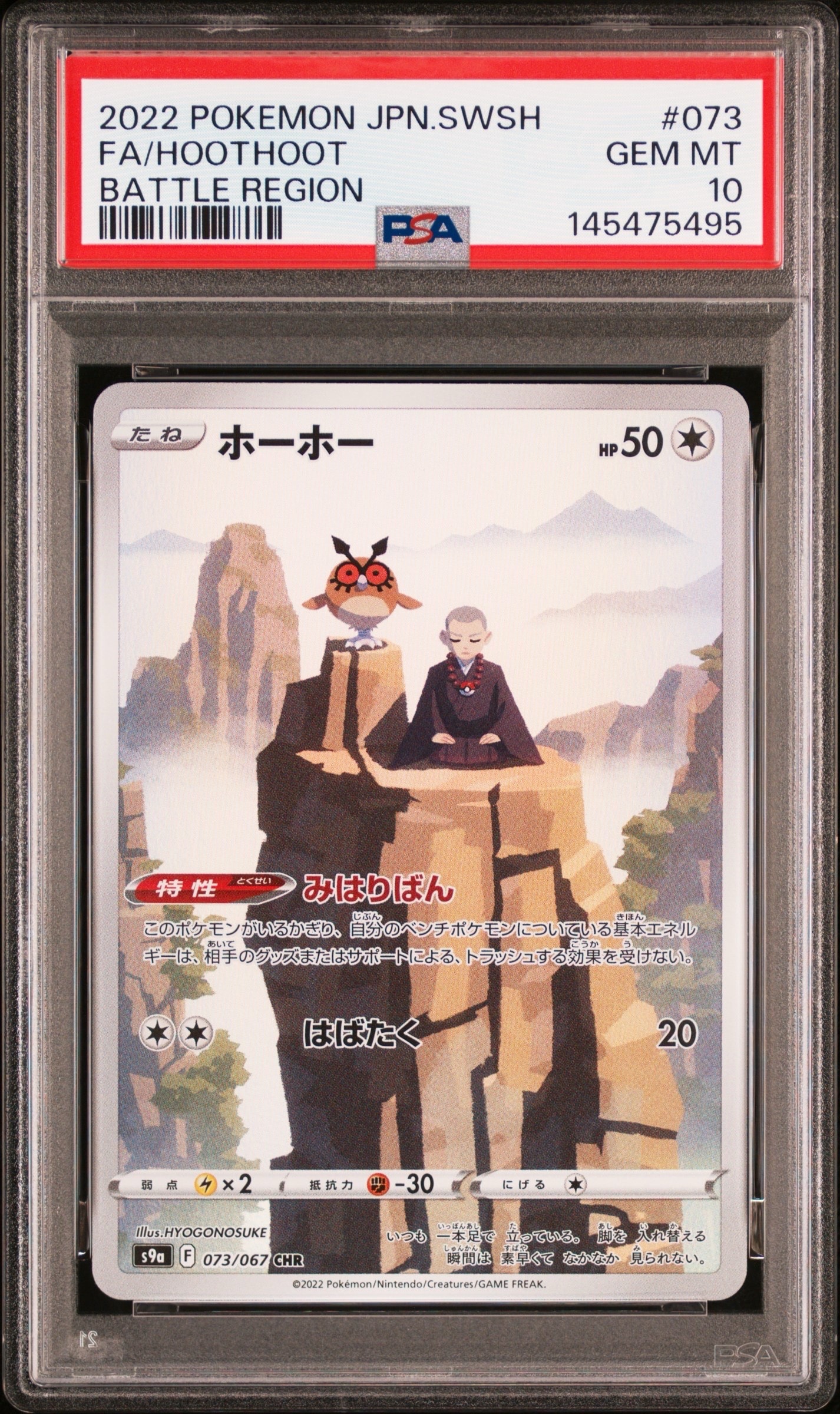 Hoothoot CHR[s9a 073/067](Enhanced Expansion Pack"Bttle Region")