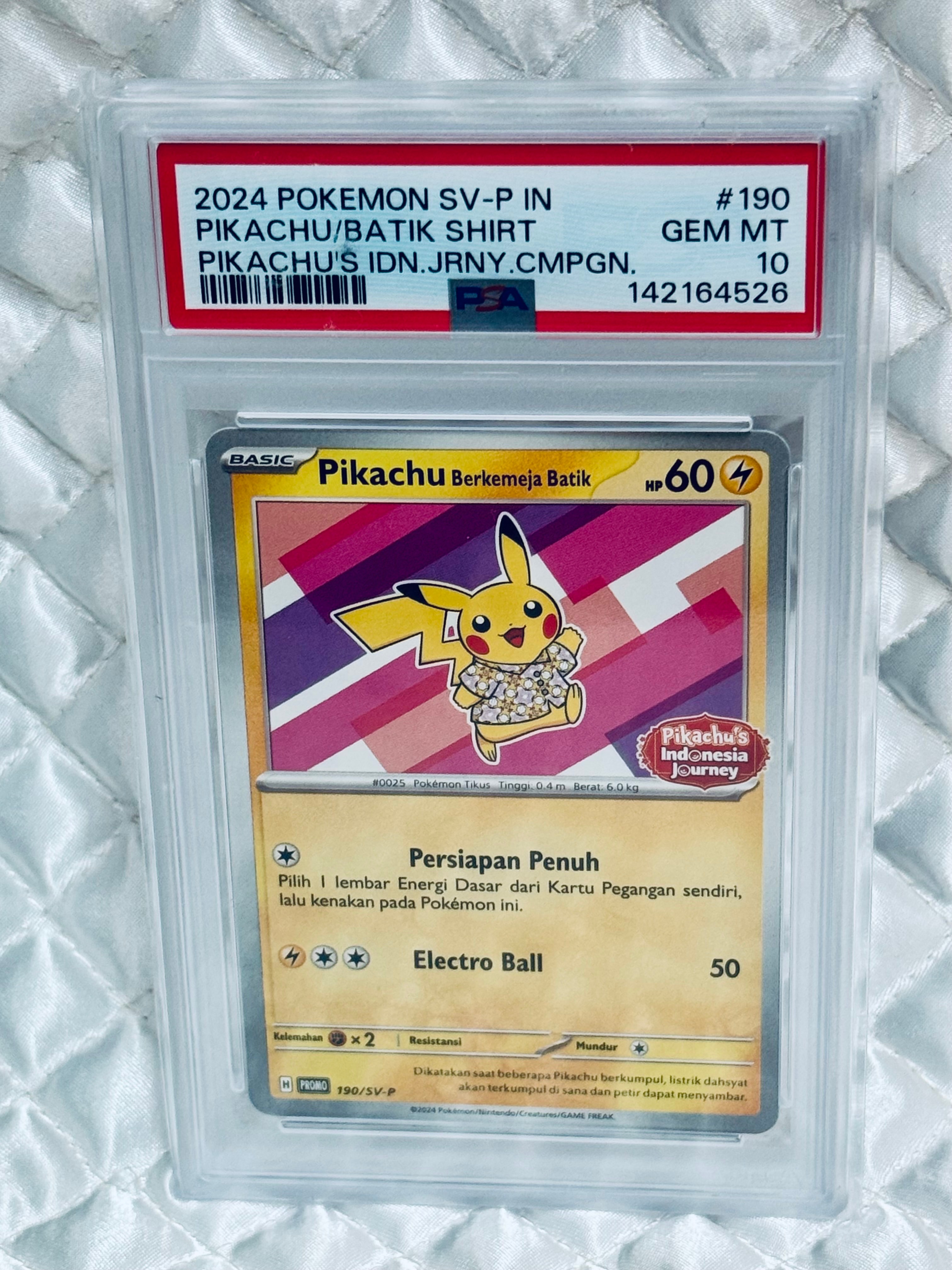 【PSA10】バティックシャツのピカチュウ 190/SV-P s-l400.jpg