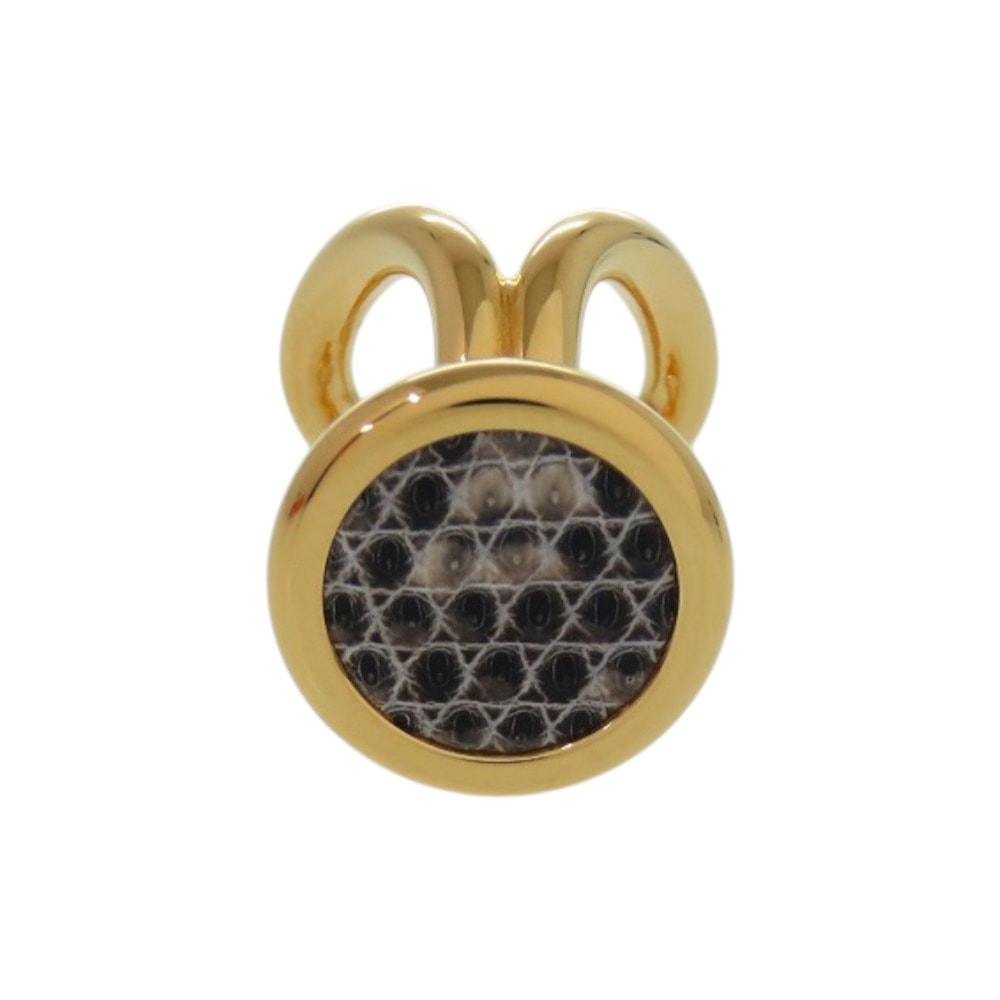 エルメス  エリタージュエケストル  イヤーカフ メタル リザード