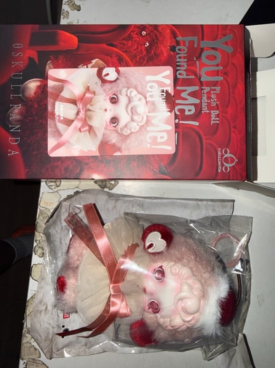 POP MART SKULLPANDA You Found Me! Series Plush Doll Pendant Moldy Muffin