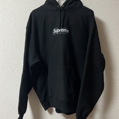 Supreme Box Logo Hooded Sweatshirt "Black" (23FW)