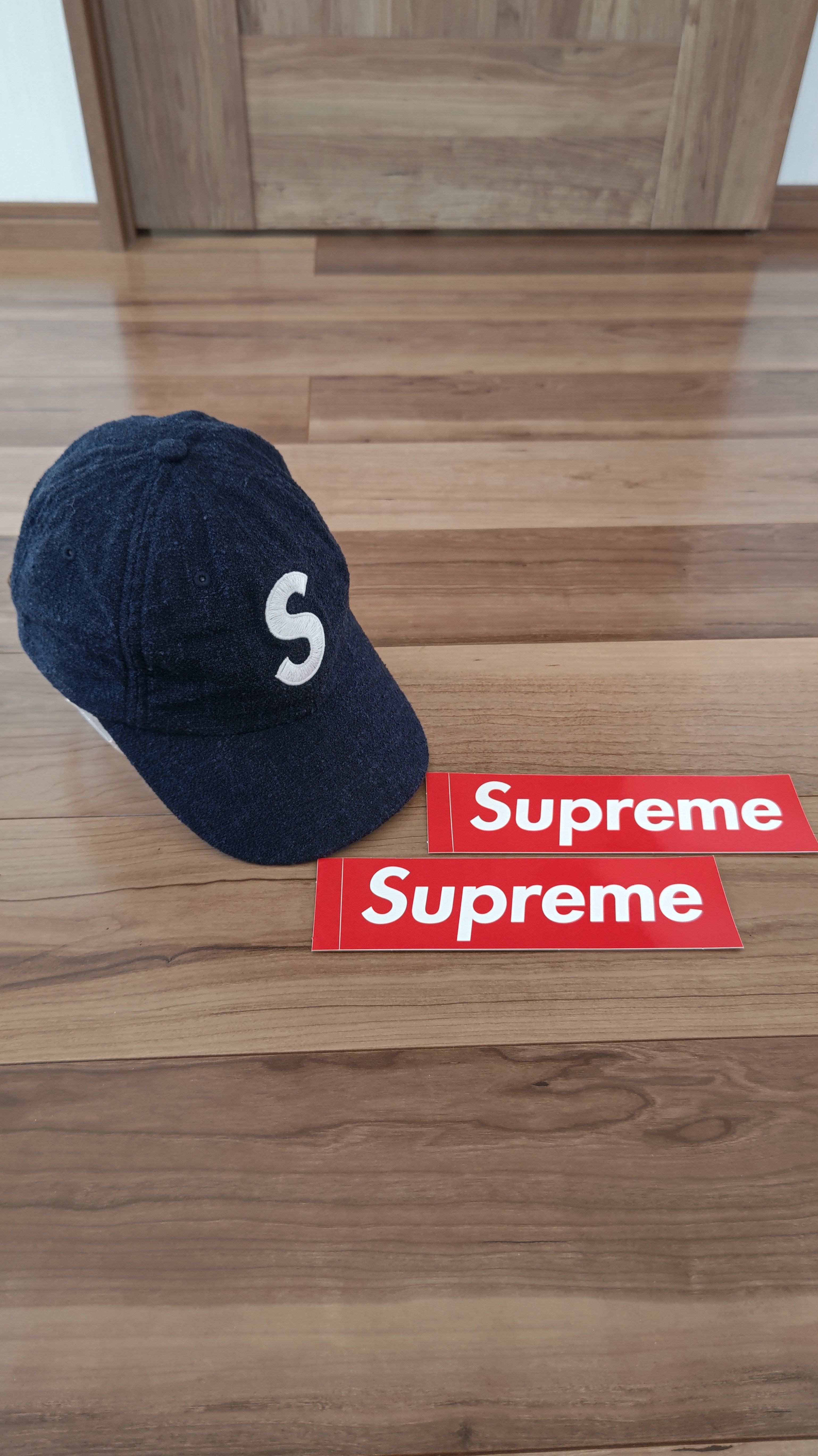 Supreme Terry S Logo 6-Panel "Navy"
