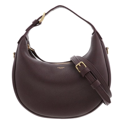 【値下げ】 CELINE セリーヌ ティーン ルル ショルダーバッグ ショルダーバッグ 120723ENY カーフ パープル レディース【中古】