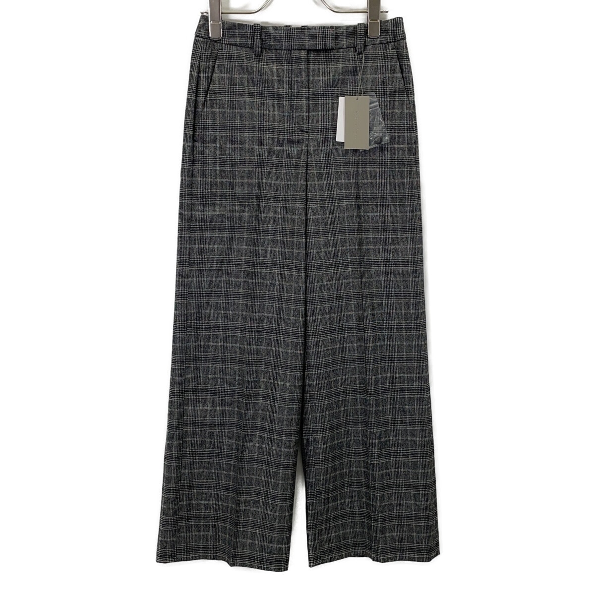 セオリーリュクス 03-5306425 グレー Roux Plaid Zaro Pant チェックパンツ S32
