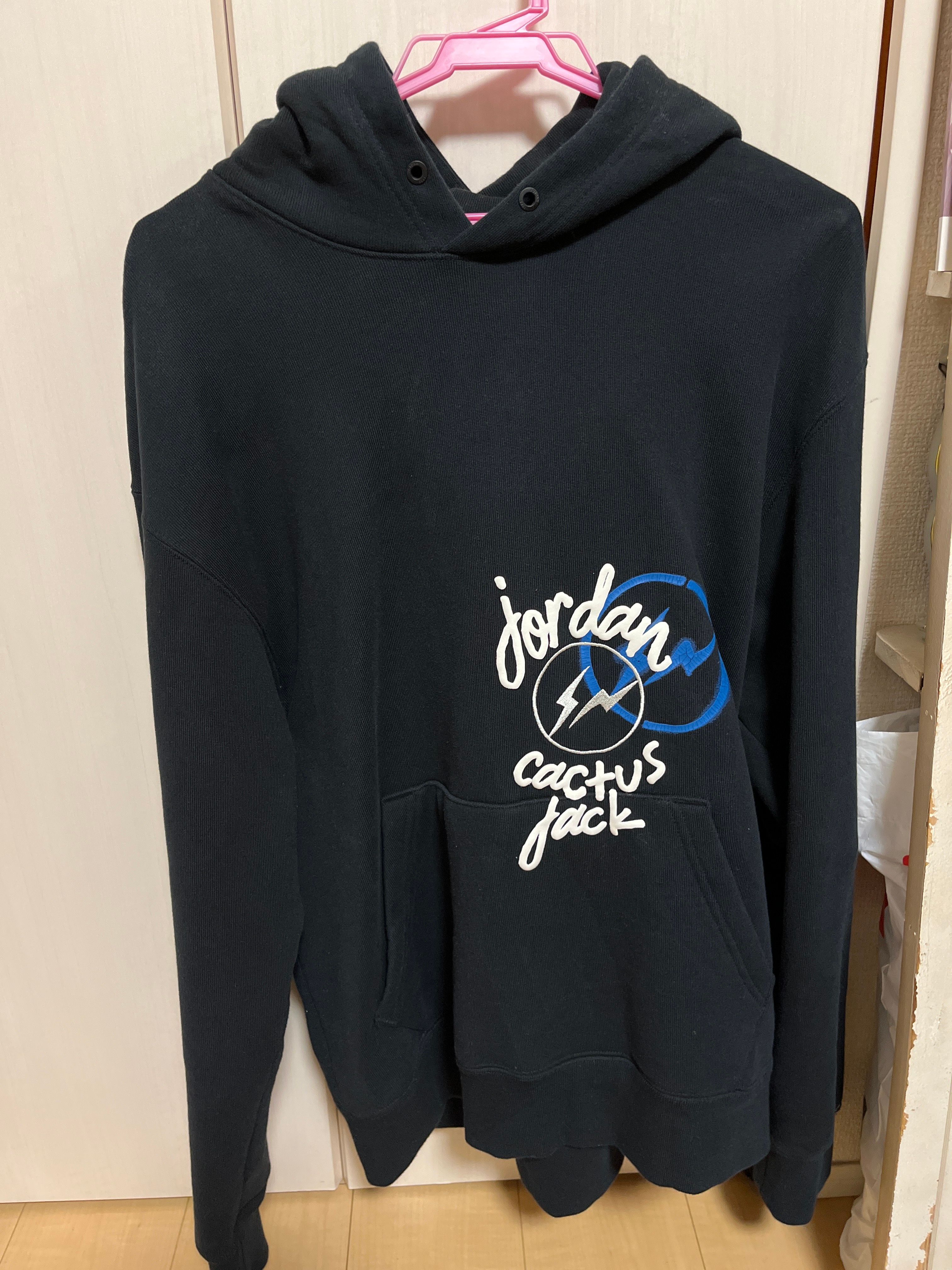 Air Jordan Travis Scott  Fragment Hoodie "Black"