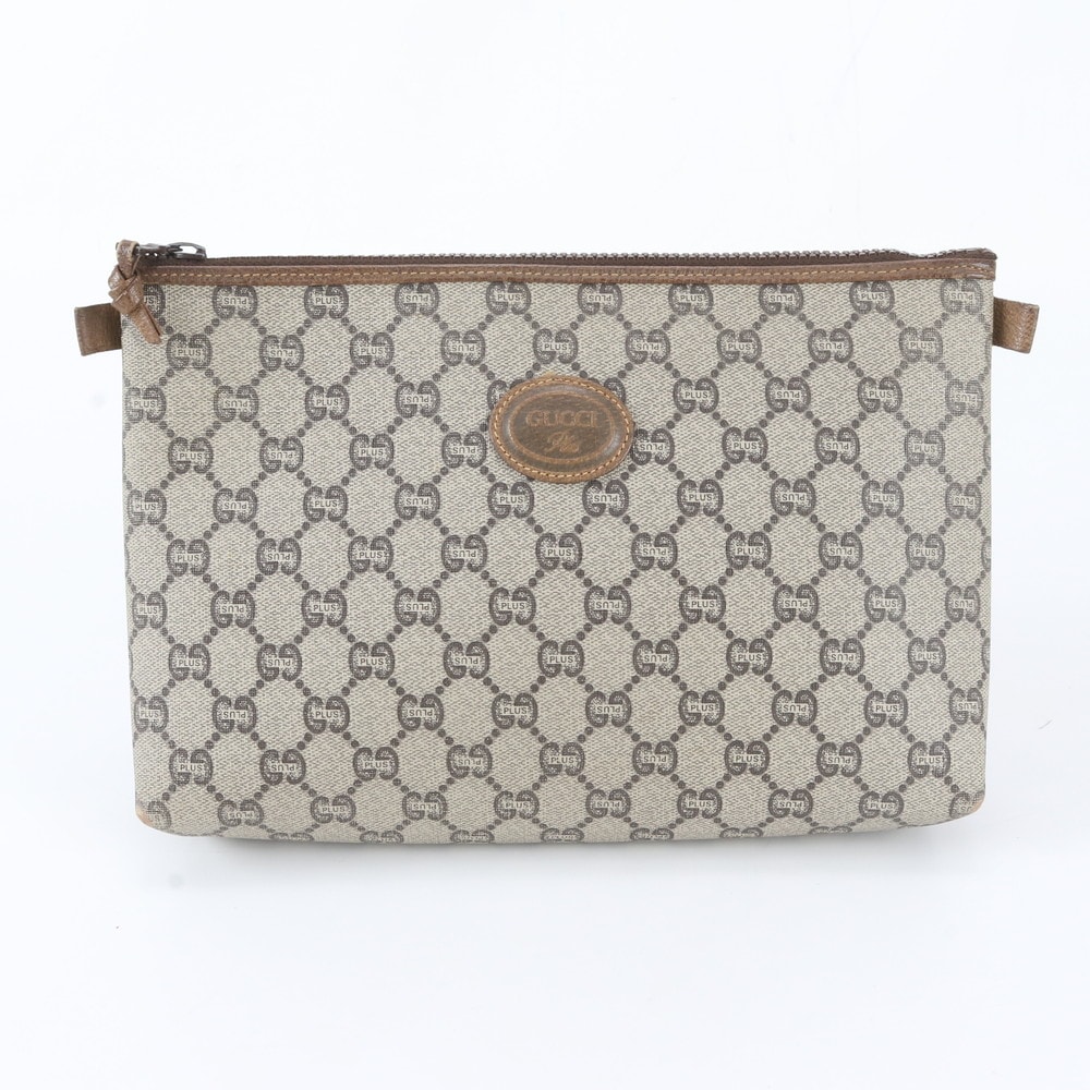 ■美品 グッチ GGプラスセカンドバッグ