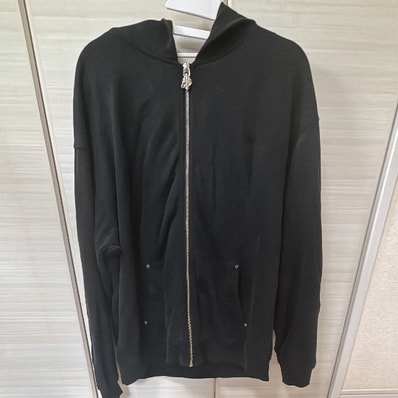 SUPPLIER Lightweight Cross Zip Hoodie "Black"
