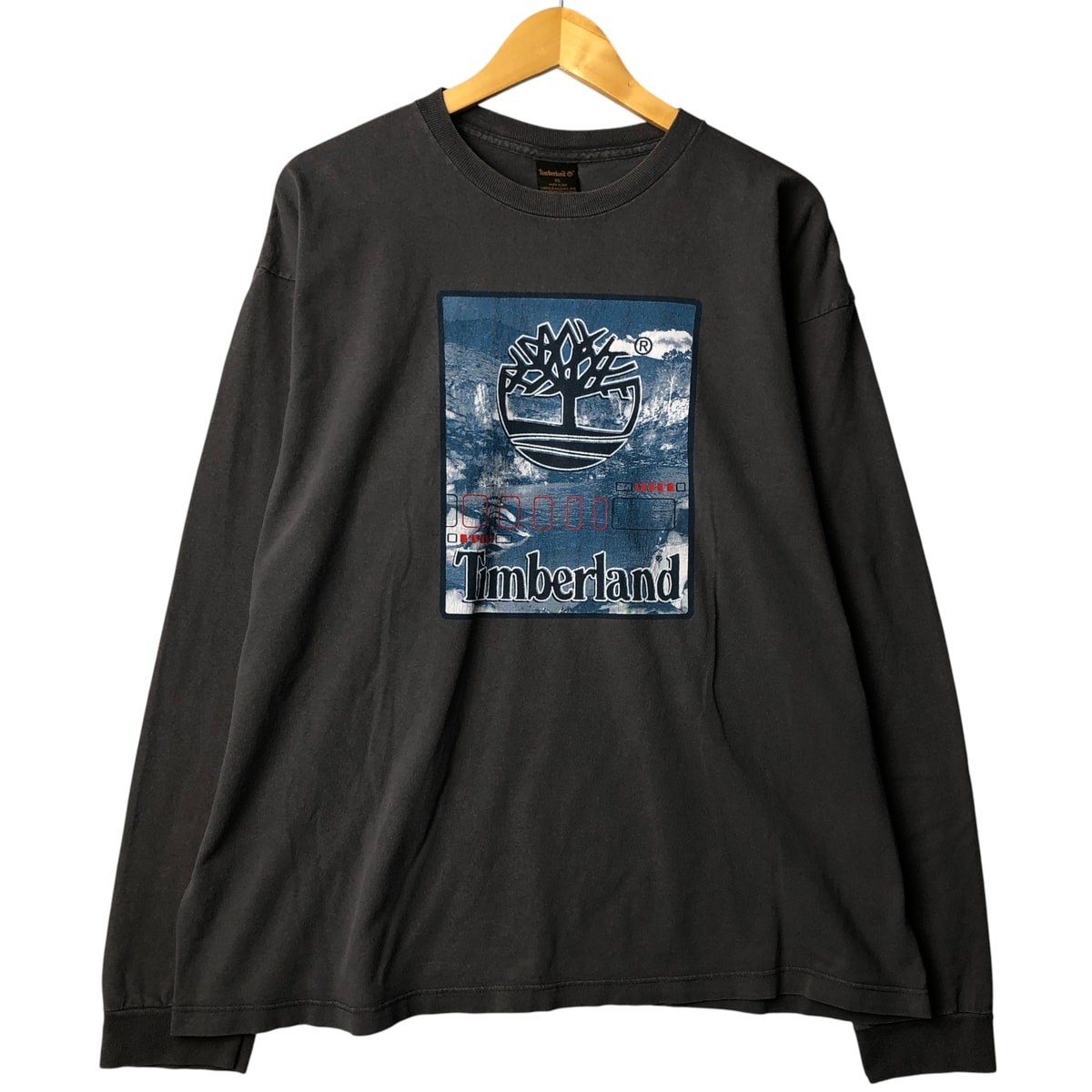 古着 90~00年代 ティンバーランド Timberland ロングTシャツ ロンT USA製 メンズXL相当/eaa596469
