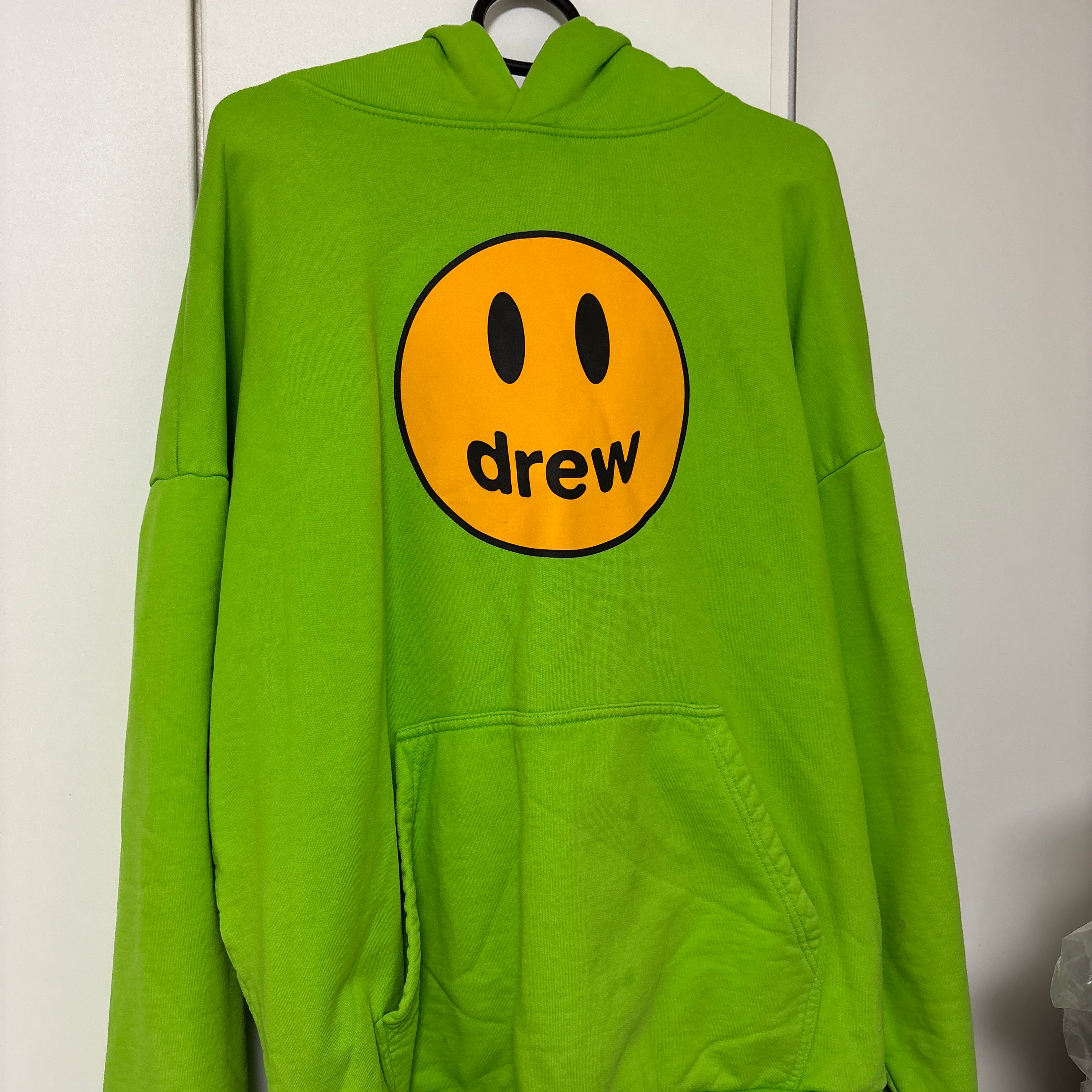 drew house mascot hoodie "Lime"