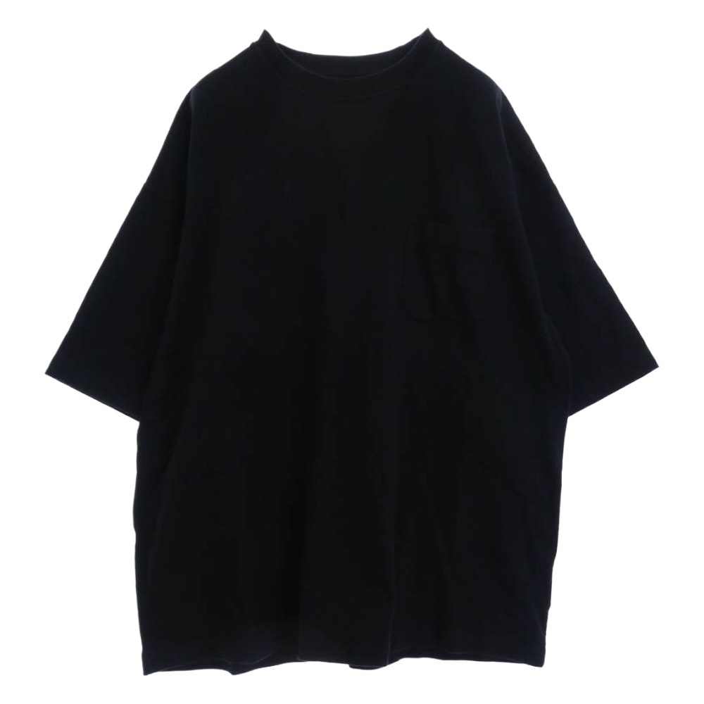 Ron Herman ロンハーマン Tシャツ RHC ポケット付き クルーネック 半袖 Tシャツ ブラック ブラック系 XL【中古】
