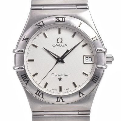 オメガ OMEGA 1512.30 コンステレーション デイト ホワイト クォーツ メンズ 良品 腕時計 I#150136