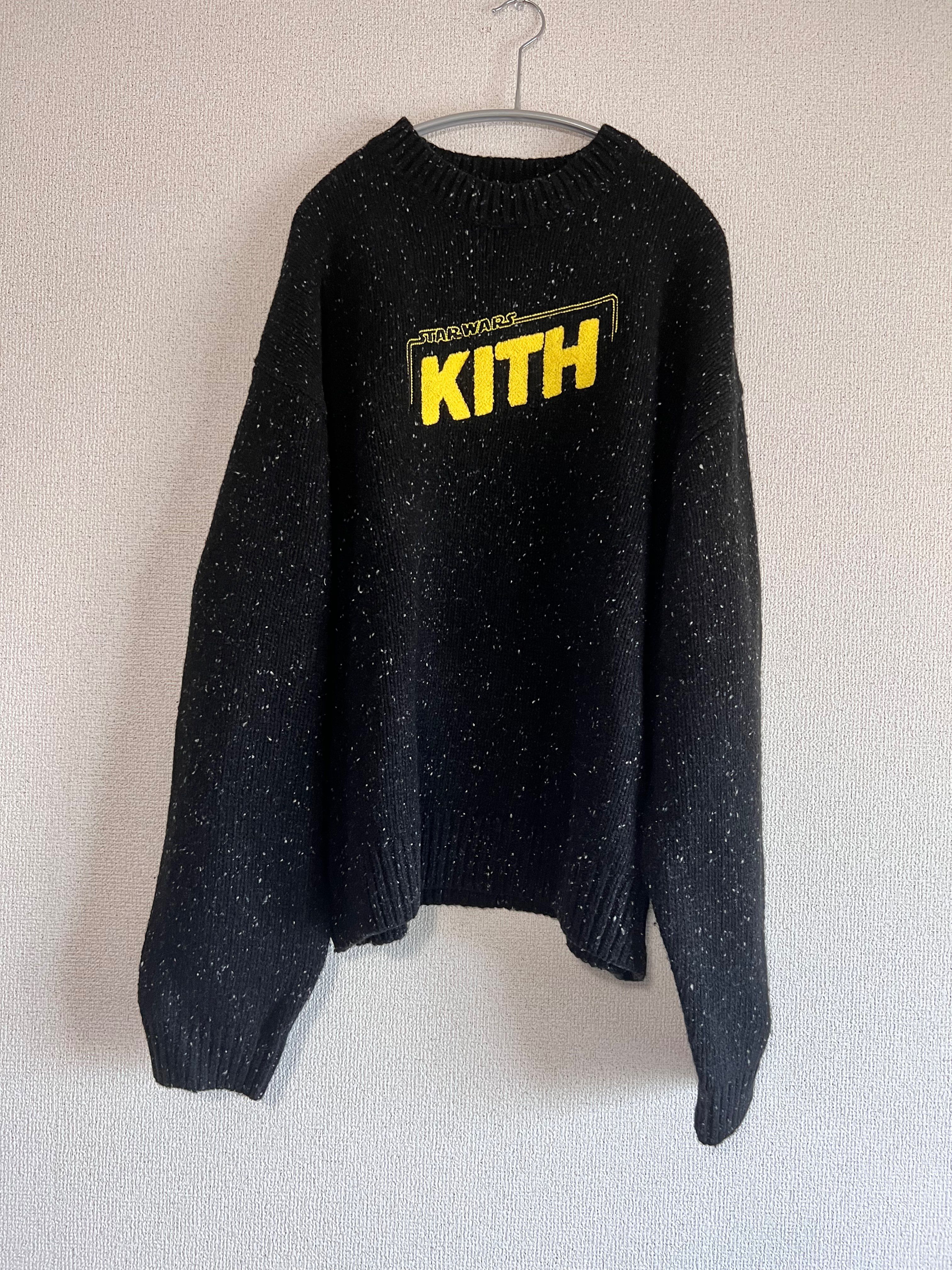 Kith Star Wars Galaxy Crewneck Sweater "Black"