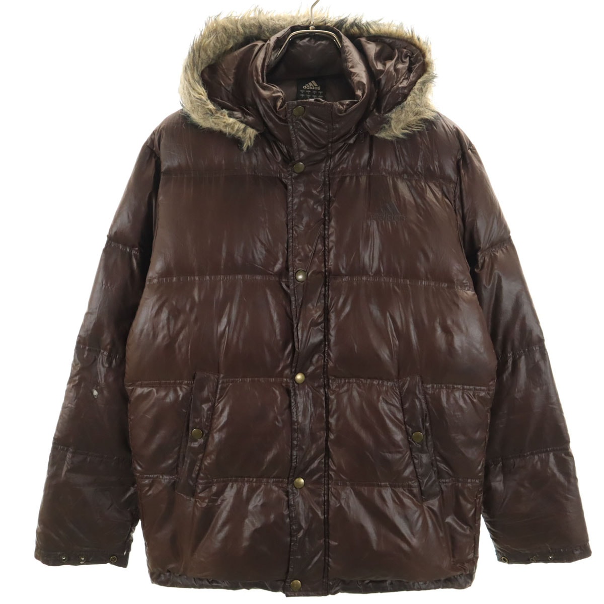 adidas アディダス ダウンジャケット M ブラウン