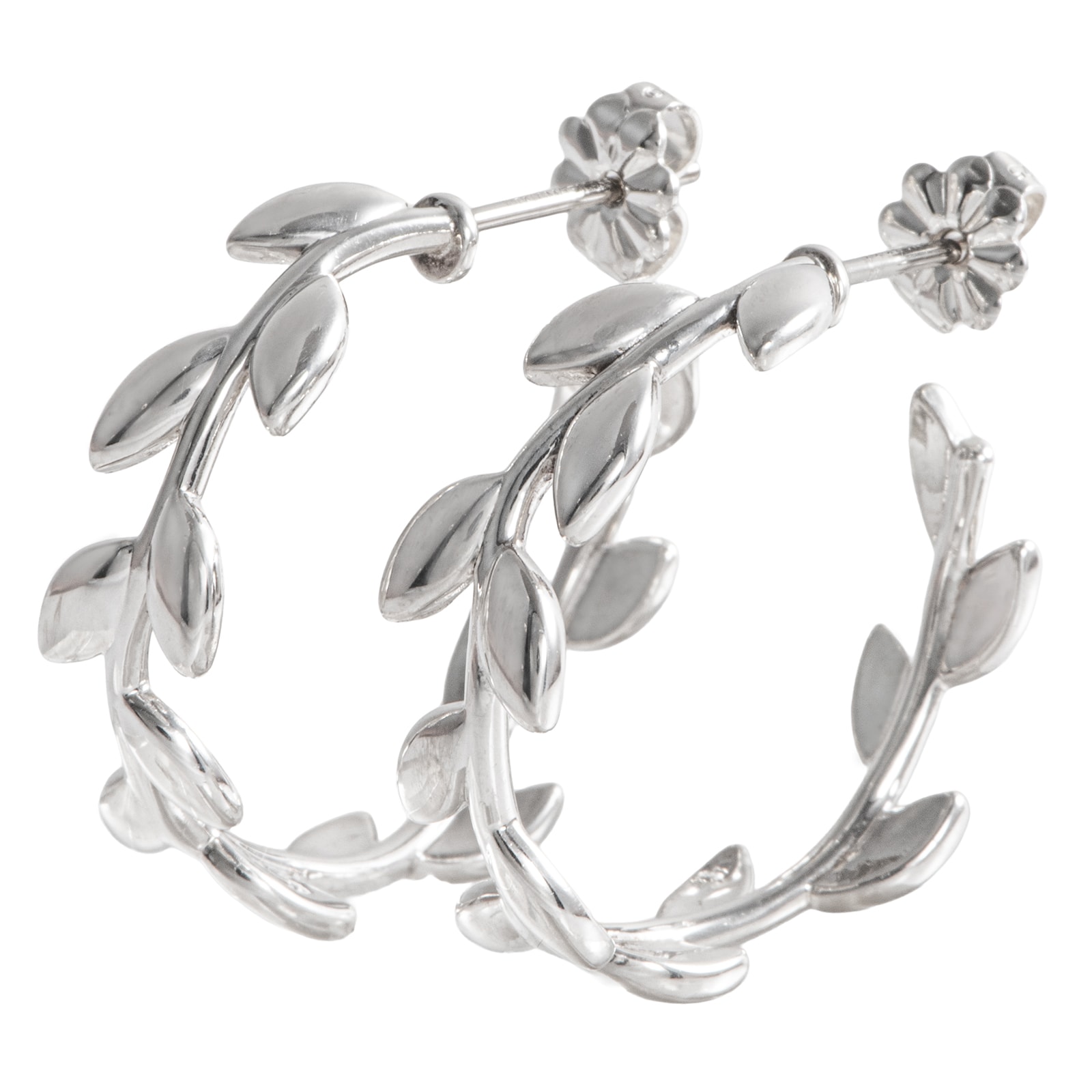 TIFFANY&Co. ティファニー オリーブリーフ フープ ピアス パロマ・ピカソ シルバー925 シルバー【中古】