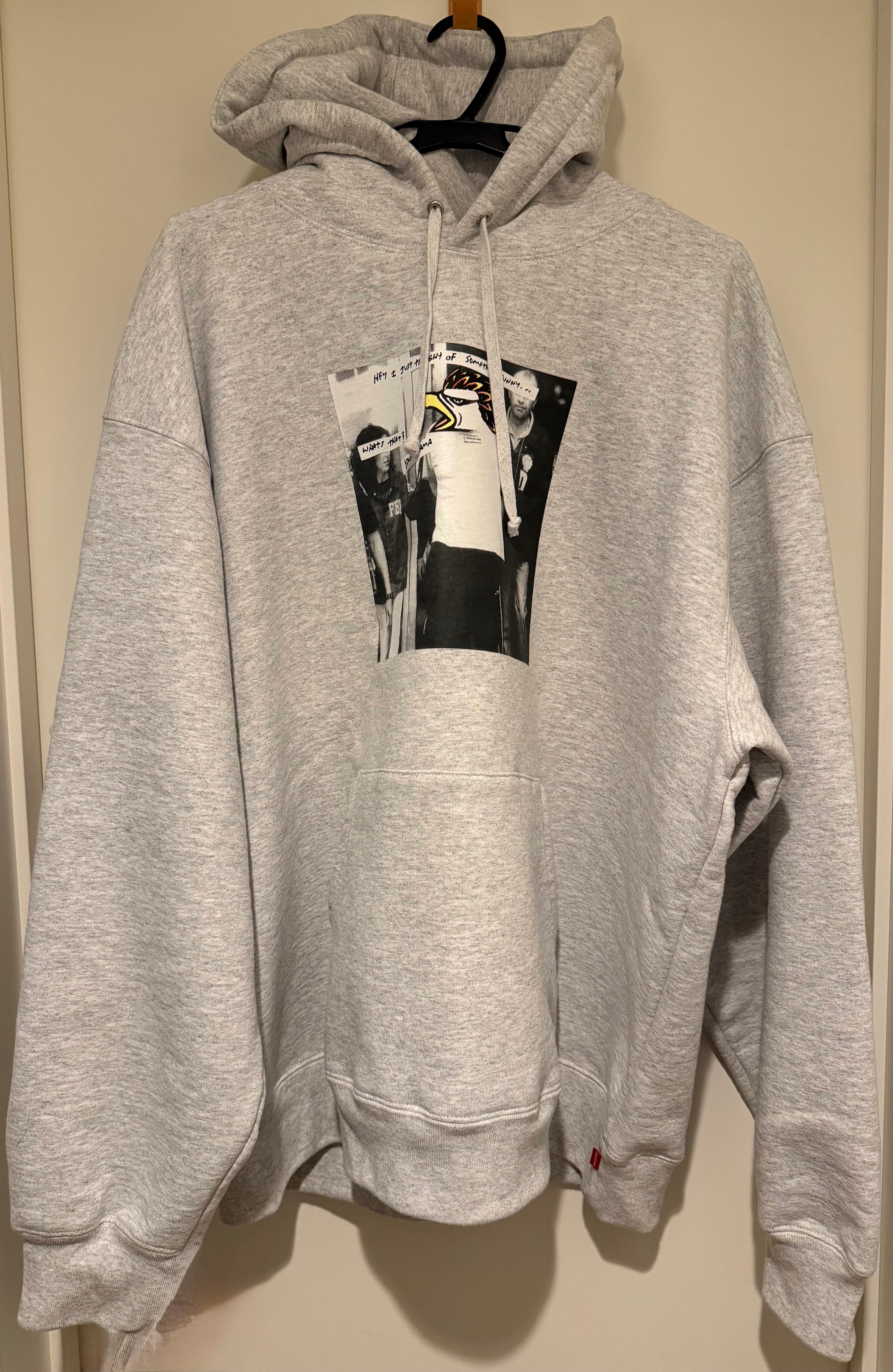 Supreme x ANTIHERO Hooded Sweatshirt "Ash Grey"
