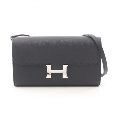 エルメス HERMES コンスタンス ロング トゥーゴー ショルダーバッグ バッグ レザー ヴォーエプソン ヴォーエプソン B刻印(2023年製造) レディース ブラック系 【中古】