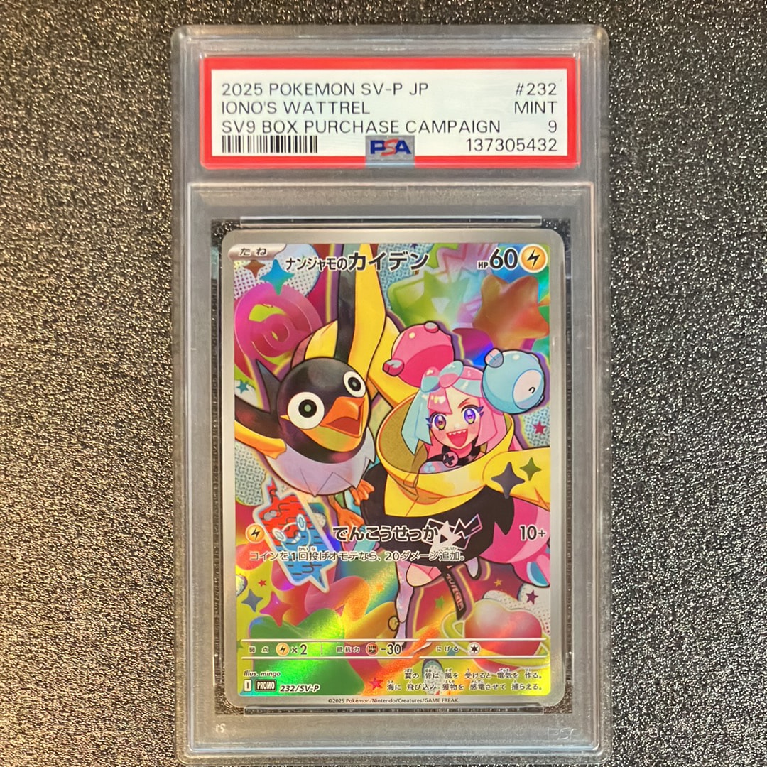 ナンジャモのカイデン P [SV-P 232](プロモーションカード「拡張パック バトルパートナーズ Box購入キャンペーン」)