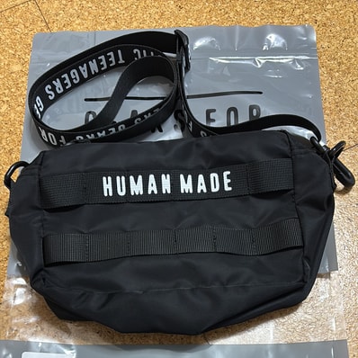 HUMAN MADE MILITARY POUCH #1 "Black"